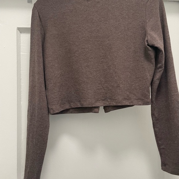 LESET Brown Cardigan Sweater - Picture 5 of 5